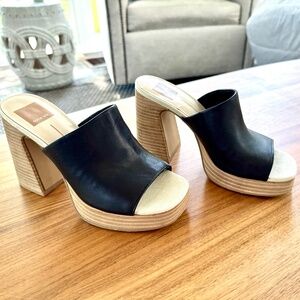 Dolce Vita - Black Platform Sandal - Size 6